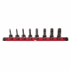 CONJUNTO DE 8 BOCAS DE SOQUETE DE IMPACTO COM X-GRIP ESPECIAL - 234 1/2 MX/SE8