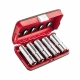 ESTOJO SORTIDO BI-MATERIAL COM SOQUETES HEXAGONAL LONGOS COM PERFIL ESPECIAL X-GRIP - 235 1/2 XL/C5