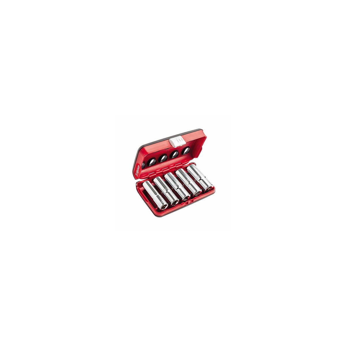 ESTOJO SORTIDO BI-MATERIAL COM SOQUETES HEXAGONAL LONGOS COM PERFIL ESPECIAL X-GRIP - 235 1/2 XL/C5
