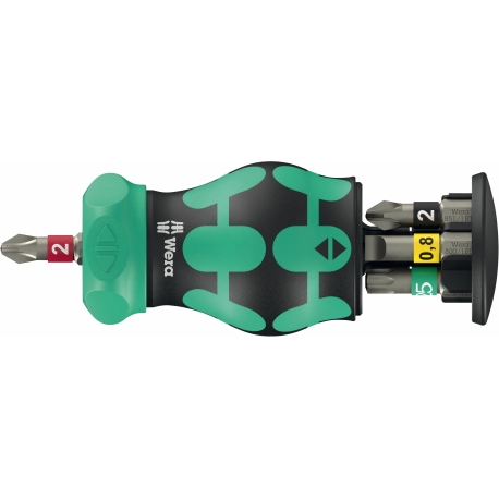 SUPORTE DE BITS PEQUENO KRAFTFORM KOMPAKT STUBBY RA 2, 6 PECAS