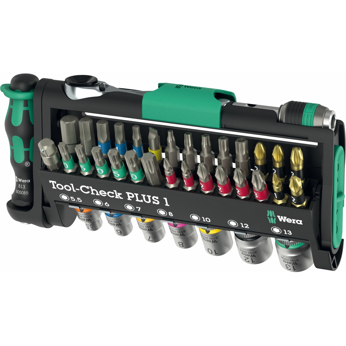 CONJUNTO DE FERRAMENTAS COMPACTO TOOL-CHECK PLUS 1, 39 PECAS
