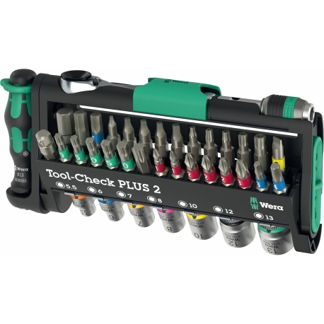 CONJUNTO DE FERRAMENTAS COMPACTO TOOL-CHECK PLUS 2, 39 PECAS