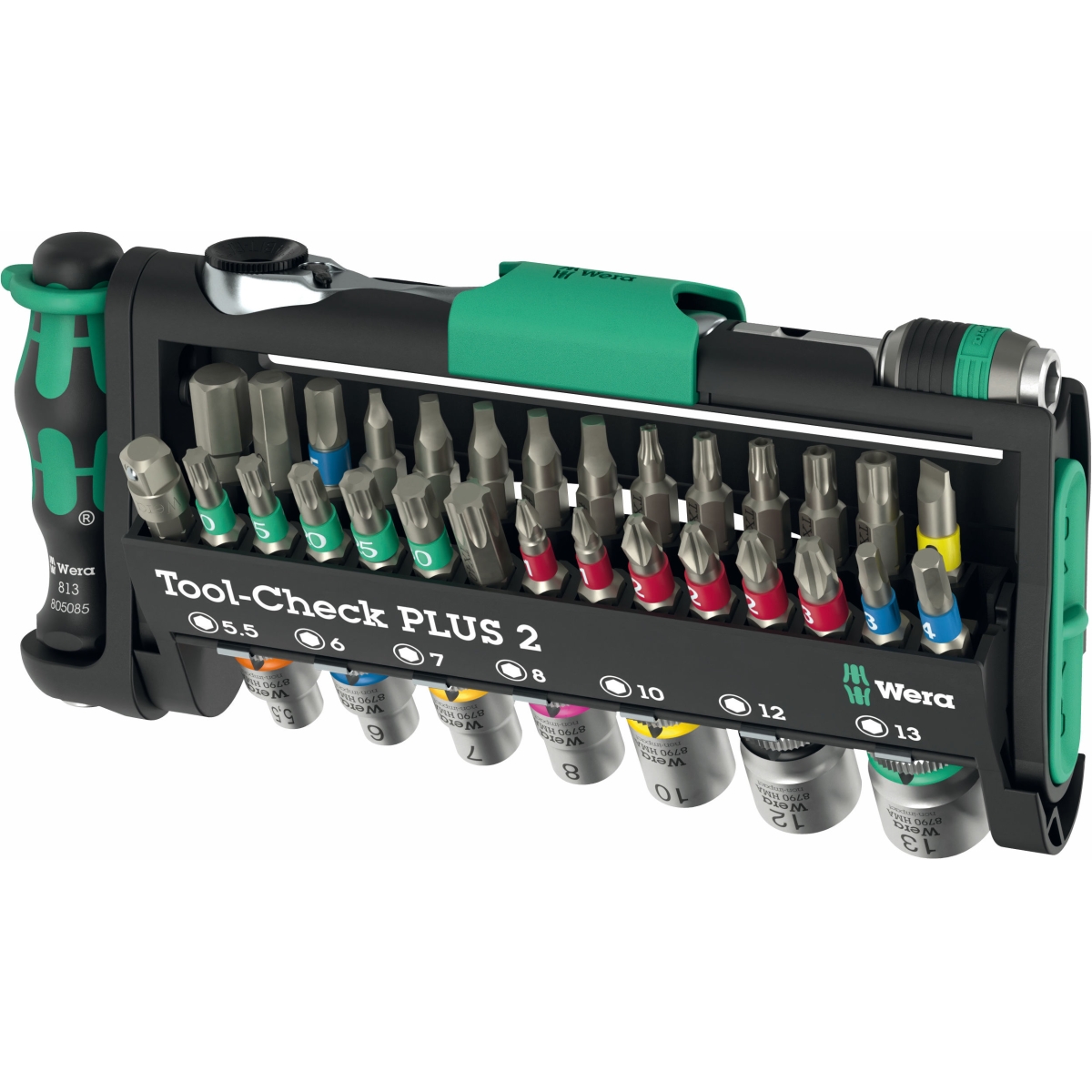 CONJUNTO DE FERRAMENTAS COMPACTO TOOL-CHECK PLUS 2, 39 PECAS