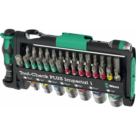 CONJUNTO DE FERRAMENTAS COMPACTO TOOL-CHECK PLUS IMPERIAL 1, 39 PECAS