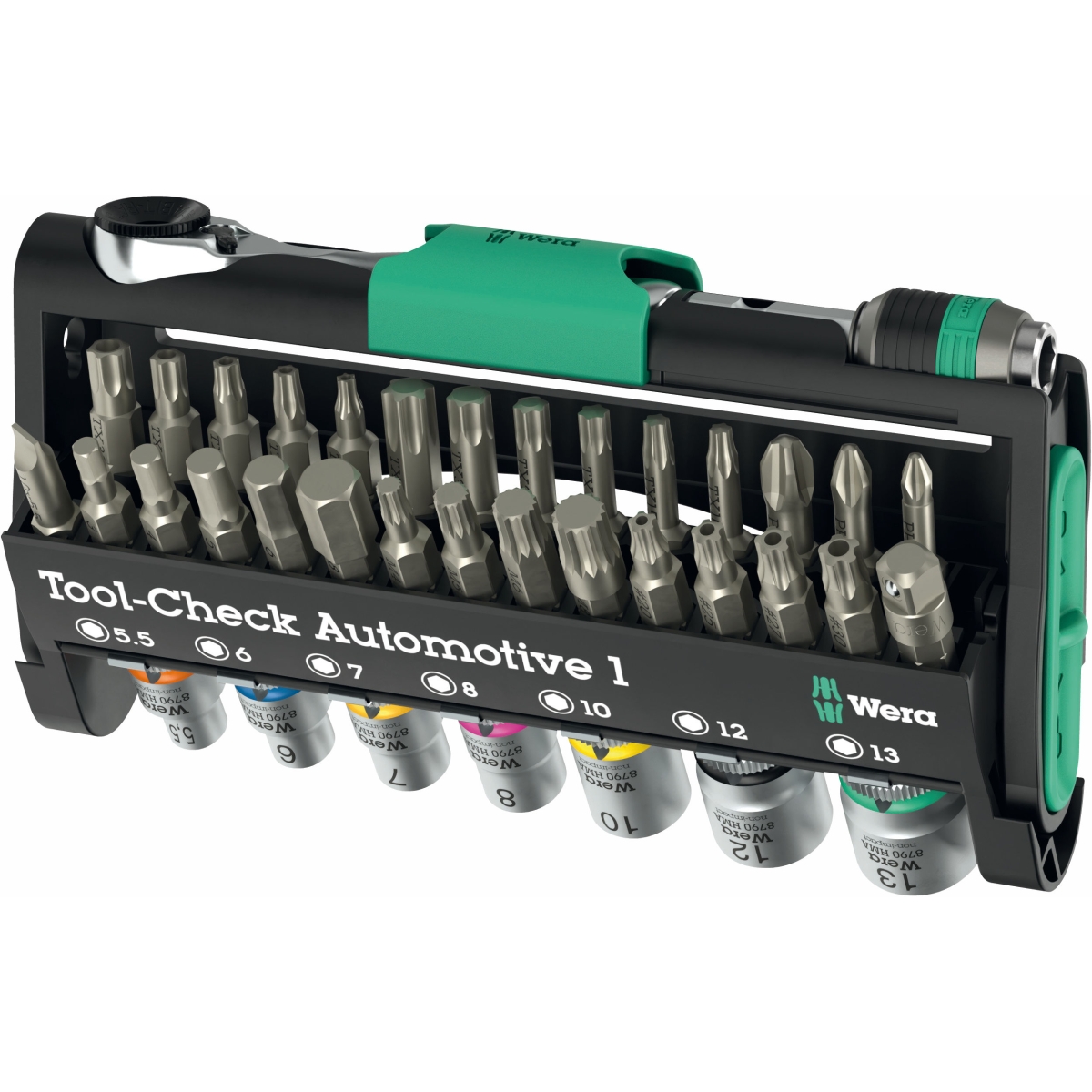 CONJUNTO DE FERRAMENTAS COMPACTO TOOL-CHECK AUTOMOTIVE 1, 38 PECAS