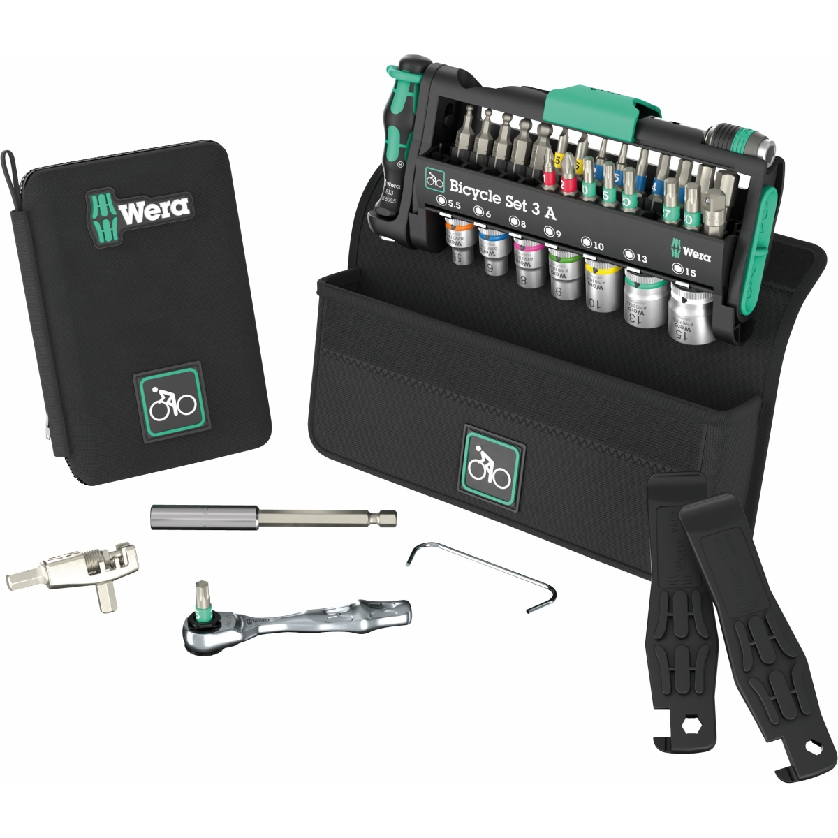 CONJUNTO DE FERRAMENTAS PARA BICICLETA 3 A, 40 PECAS