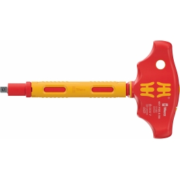 CHAVE ADAPTADORA COM CABO T VDE COM CATRACA PARA SOQUETES DE 1/4 410 I VDE A RA
