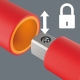 CHAVE ADAPTADORA COM CABO T VDE COM CATRACA PARA SOQUETES DE 1/4 410 I VDE A RA