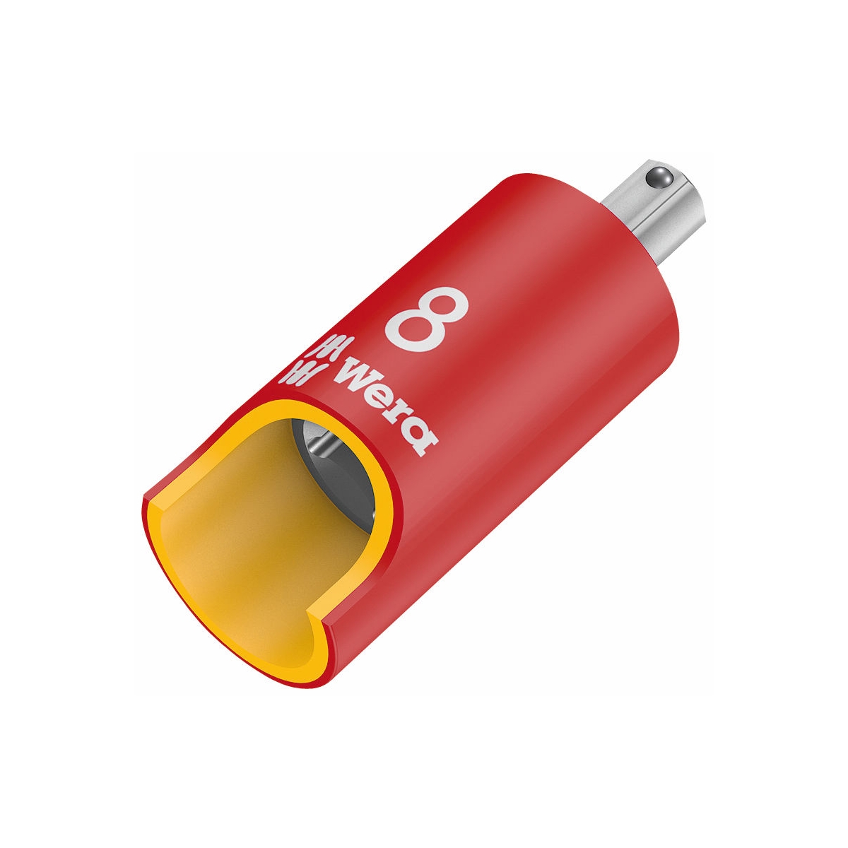 SOQUETE BIT ISOLADO, COM ENCAIXE DE 1/4 8740 A VDE HF ZYKLOP