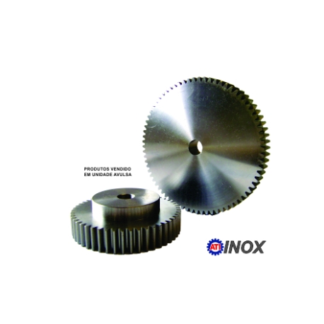 ENGRENAGEM CILINDRICA DE DENTES RETOS INOX - BNAMIQ