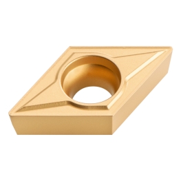 10 PASTILHAS REVERSÍVEIS EM METAL DURO, CHANFROS A 45°, ISO DCMT 11 T 304 - METABO