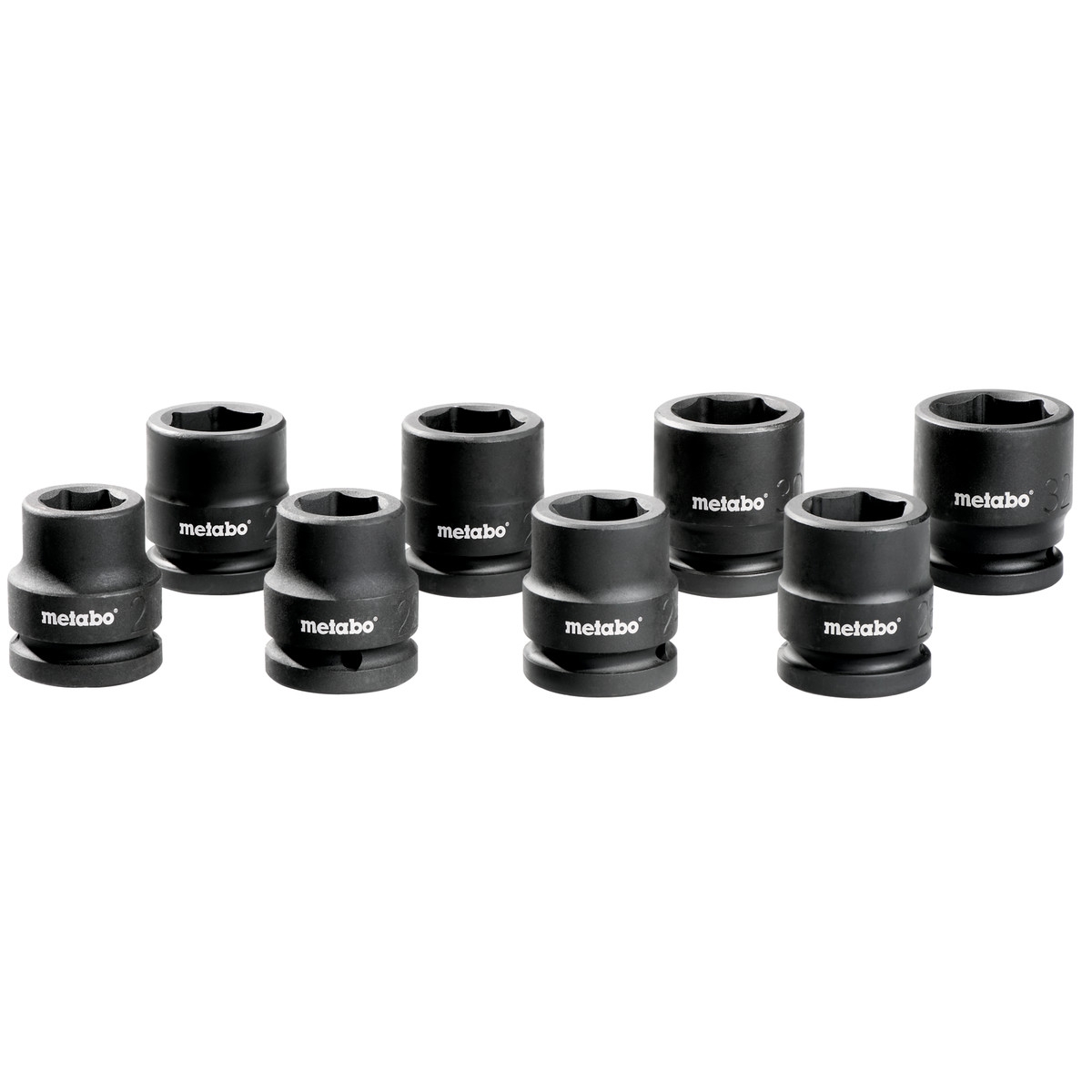 CONJUNTO DE CHAVES DE SOQUETE 3/4" À PROVA DE IMPACTO - METABO