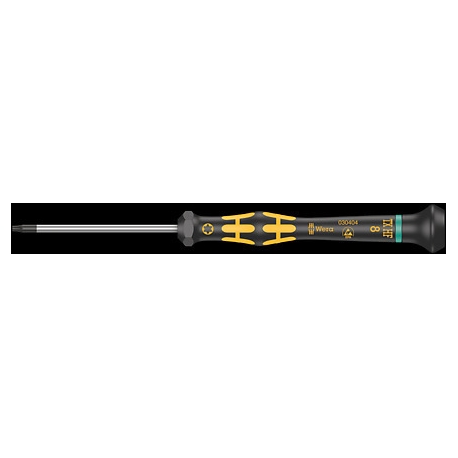 Chave de fenda Kraftform Micro TORX® HF ESD com função de retenção, TX 4 x 40 mm 1567 TORX® HF ESD Micro -