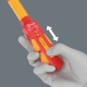 CHAVE DE TORQUE DE VELOCIDADE SAFE-TORQUE KRAFTFORM 7508 VDE, 0,4-2,0 NM