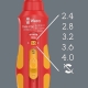 CHAVE DE TORQUE DE VELOCIDADE SAFE-TORQUE KRAFTFORM 7508 VDE, 0,4-2,0 NM