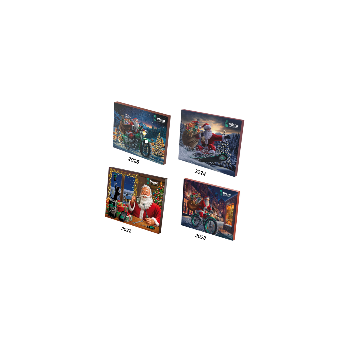 KIT COM 02 CONJUNTOS DE FERRAMENTAS COLECIONÁVEL ESPECIAL DE NATAL