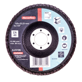 DISCO FLAP 125 MM P 40 , N-ZK - METABO