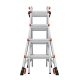 ESCADA LEVELER M17 COM NIVELADORES ALUMINIO - LITTLE GIANT