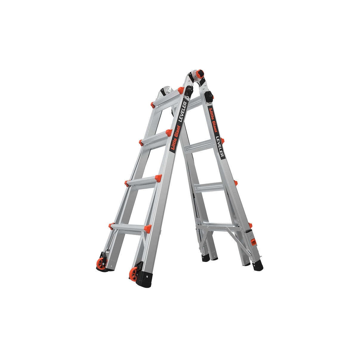 ESCADA LEVELER M17 COM NIVELADORES ALUMINIO - LITTLE GIANT