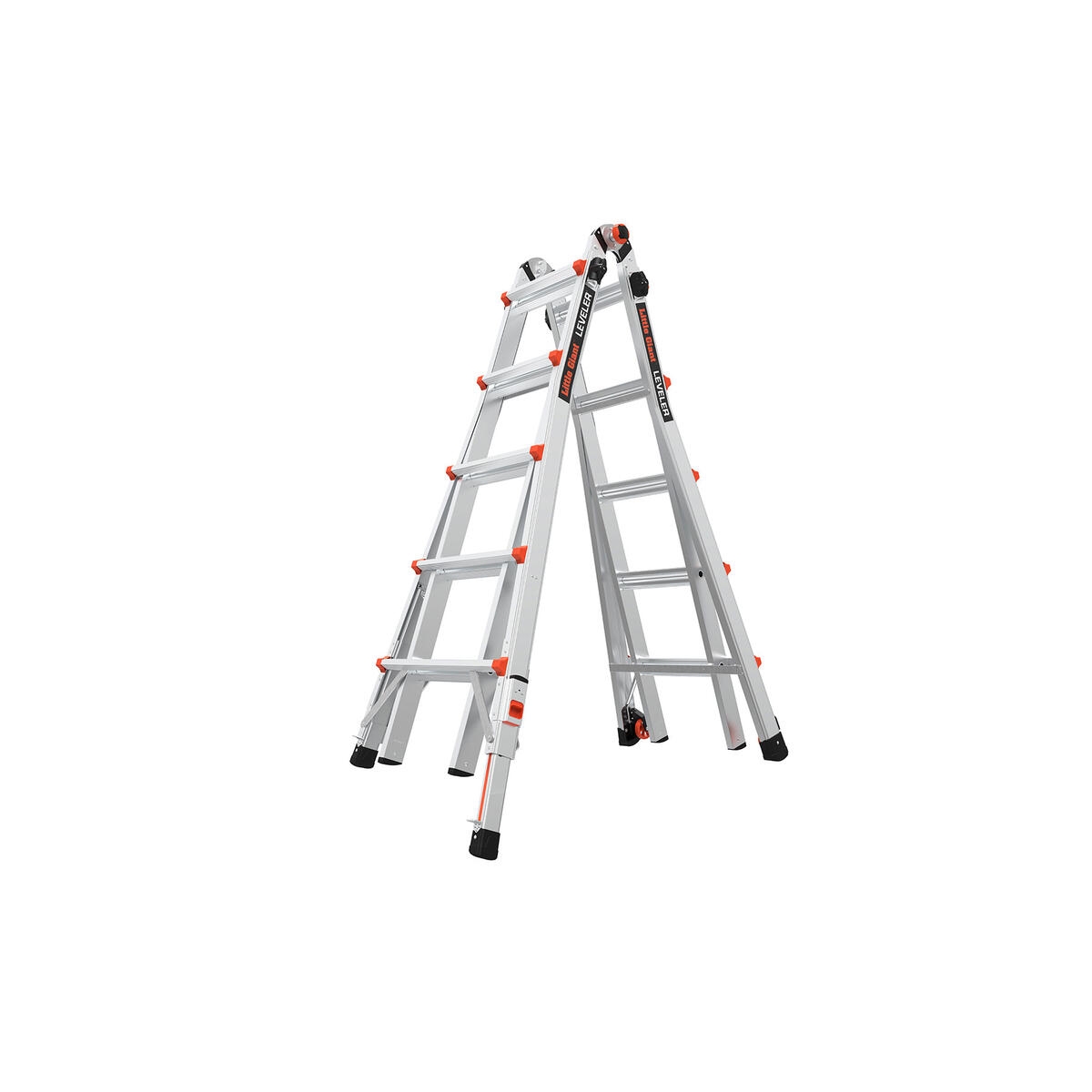 ESCADA LEVELER M22 COM NIVELADORES ALUMINIO - LITTLE GIANT