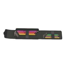 CONJUNTO DE CHAVE ALLEN EM L MODELO BICYCLE SET 4 BLACKLASER - WERA |WE05004173001