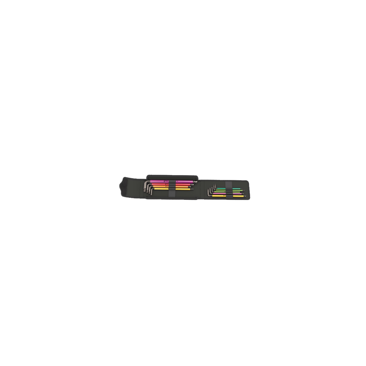 CONJUNTO DE CHAVE ALLEN EM L MODELO BICYCLE SET 4 BLACKLASER - WERA |WE05004173001