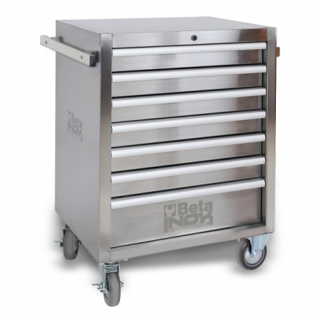 CARRO PARA FERRAMENTAS EM AÇO INOX - C04TSS-7 - BETA |C04TSS_1