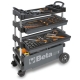 CARRO PARA FERRAMENTAS TIPO TROLLEY REBATÍVEL - C27S - BETA |C27S_CINZA