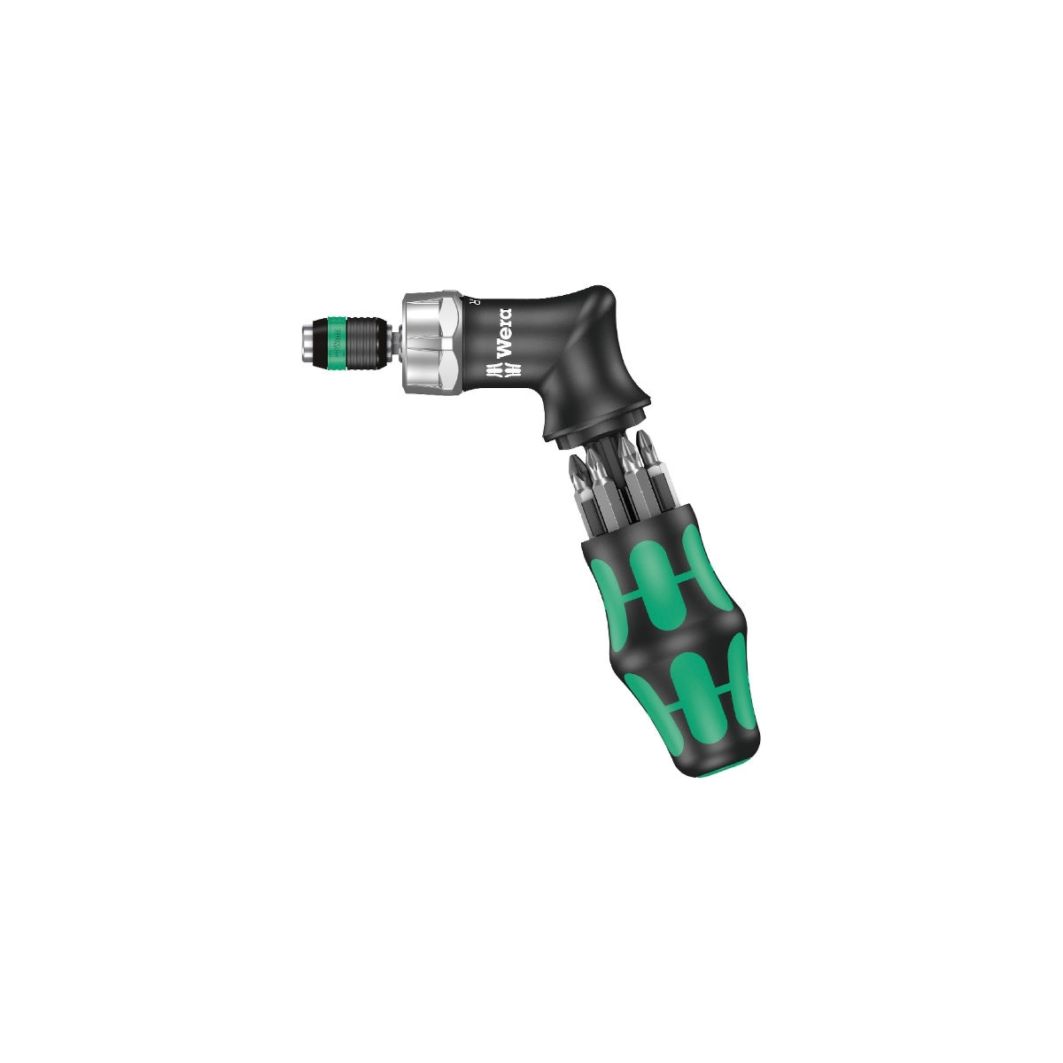 CATRACA COM PORTA BITS TIPO PISTOLA KRAFTFORM KOMPAKT - RA - WERA |kk_pistol_ra