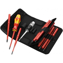 JOGO DE CHAVES INTERCAMBIAVEIS ISOLADAS VDE EXTRA SLIM - 16 EM 1 - 16 PEÇAS - WERA |WE05003484001