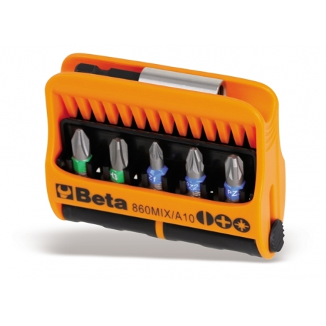 JOGO DE BITS DIVERSOS COM ACESSÓRIO 1/4 - 860MIX/A10 - BETA |860MIX_A10_1
