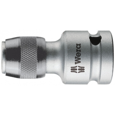 ADAPTADOR PARA BITS 1/2" COM LIBERAÇÃO/TROCA RÁPIDA - 784 C - WERA |784_c
