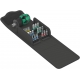 CONJUNTO CABO COM BITS KRAFTFORM KOMPAKT - STUBBY 1 - WERA |kraftform_kompakt_stubby_1