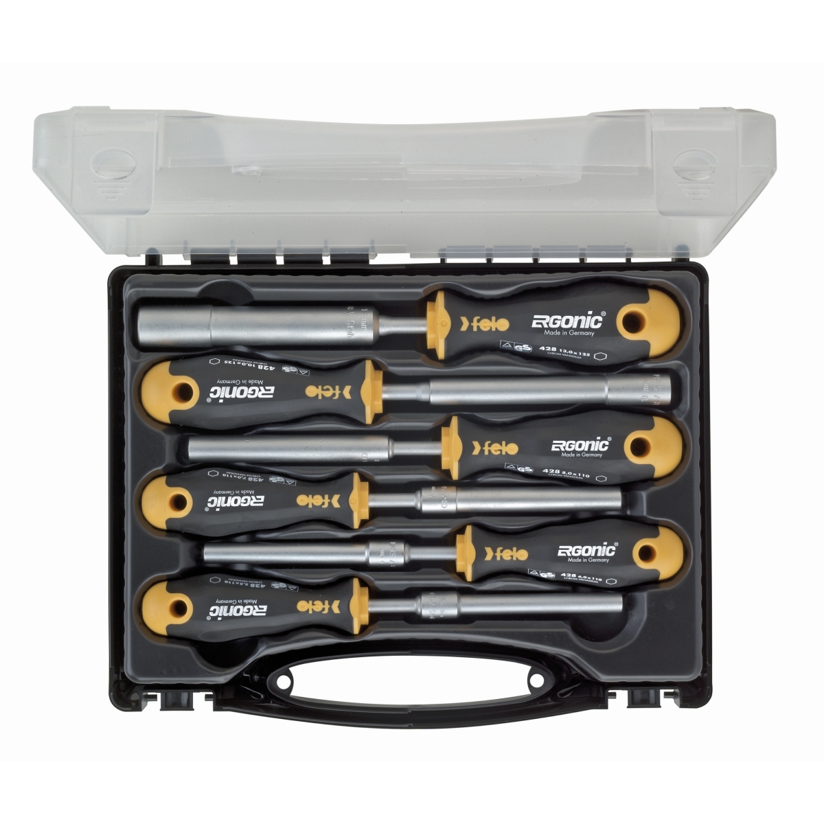 CONJUNTO DE CHAVES ERGONIC M-TEC MODELO 428 - FELO (6 PÇS) - FELO |42810636