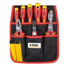 CONJUNTO VDE MODELO 413 COM BOLSA PARA CINTO - FELO (9 PÇS) - FELO |FELO41399504B