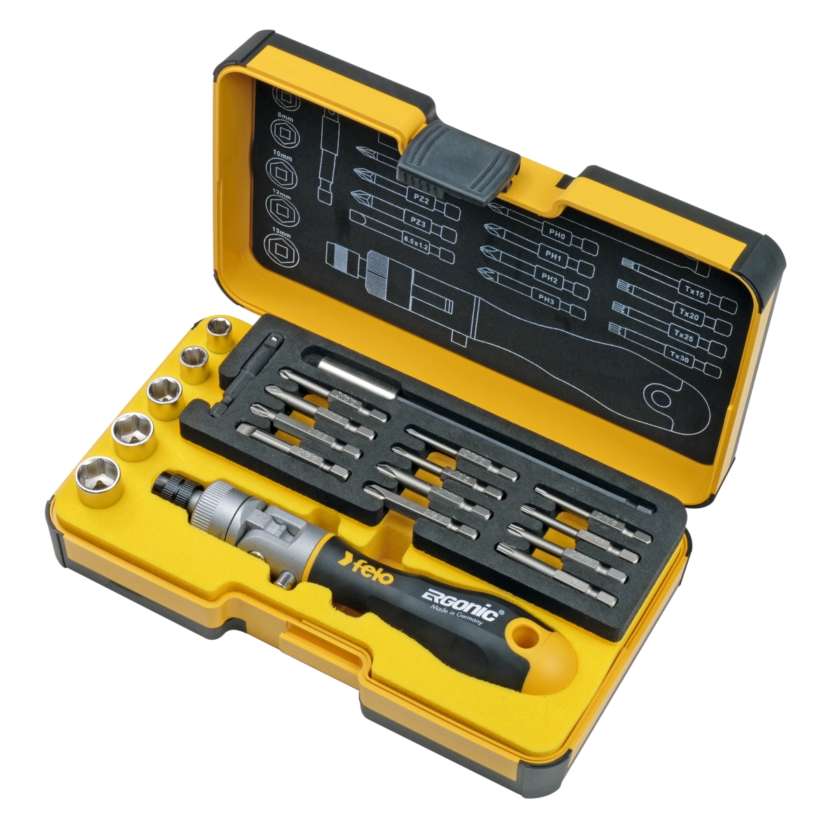 CAIXA KIT ERGONIC K MODELO 060 - FELO (20 PÇS) - FELO