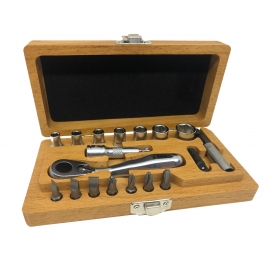MINI CONJUNTO DE CHAVES SOQUETE "X CLASSIC "- 18 PEÇAS - FELO - WERA |FELO05771866A