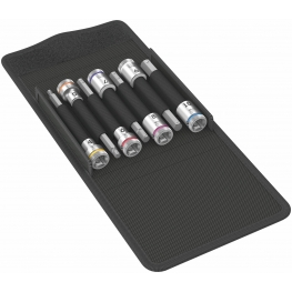 CONJUNTO DE SOQUETES LONGOS HEXAGONAIS DE ENCAIXE 3/8 EM MM- MODELO 8740HF - WERA |WE05003180001A