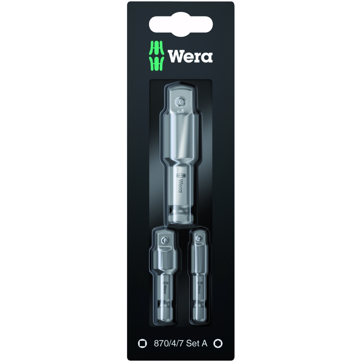 CONJUNTO DE ADAPTADORES 870/4/7 A SB - WERA |05073200001a