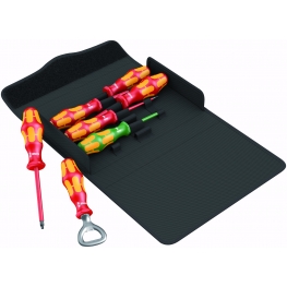 CONJUNTO KRAFTFORM 100 IS/7 VDE 3 CHAVES COM ABRIDOR - WERA |05136018001a
