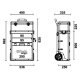 CARRO PARA FERRAMENTAS TROLLEY - C41H - BETA |BETA041000002C