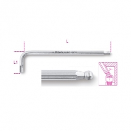 CHA VE HEXAGONAL ABAULADA TIPO ALLEN BETA INOX 96BINOX - BETA |BETA000961443