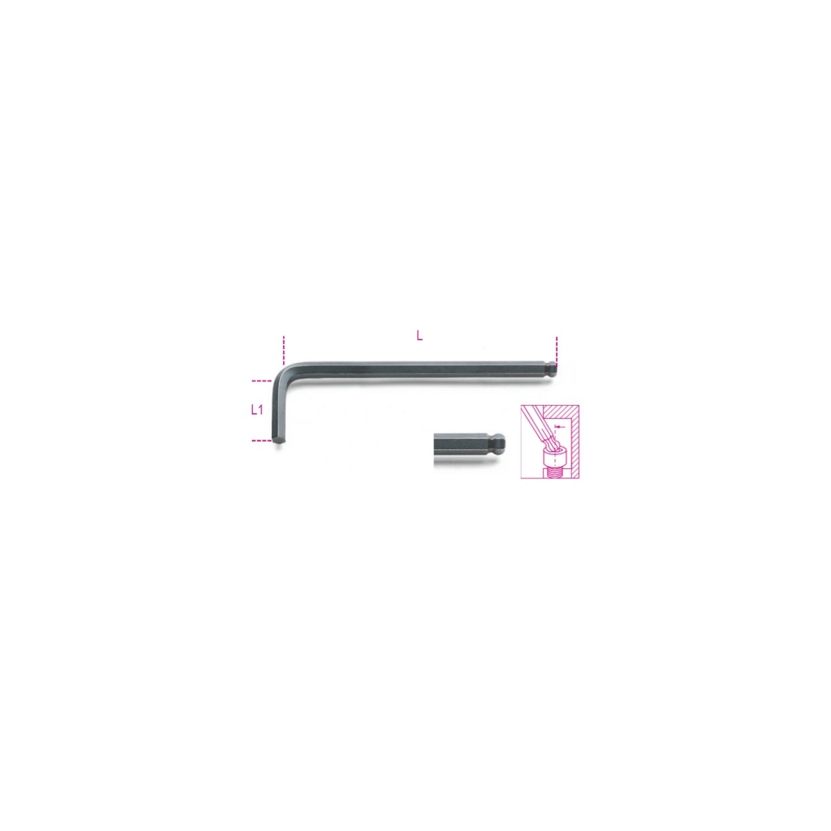 CHAVE L ABAULADA 96BP -  |BETA000960962