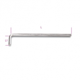 CHAVE L CROMADA LONGA ALLEN 96CL - BETA |BETA000960321