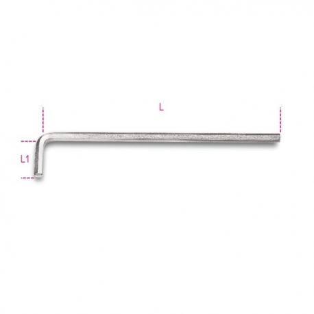 CHAVE L CROMADA LONGA ALLEN 96CL - BETA |BETA000960321