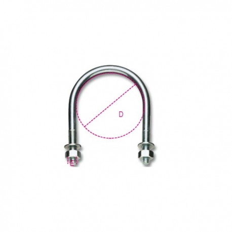 COLAR PARA SUSTENTAÇÃO DE TUBULAÇÕES 8381SL - BETA |BETA083810202