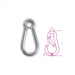 GANCHO ARTICULADO INOX 316 - BETA |BETA082740406