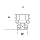 SOQUETE DE IMPACTO 1/2" 720 - BETA |BETA007200021A