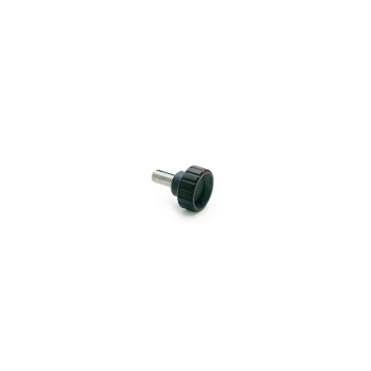 MANIPULO DE APERTO EM TECNOPOLÍMERO MODELO BT. COM ROSCA MACHO EM AÇO CARBONO ZINCADO ELESA+GANTER -  |BT 05