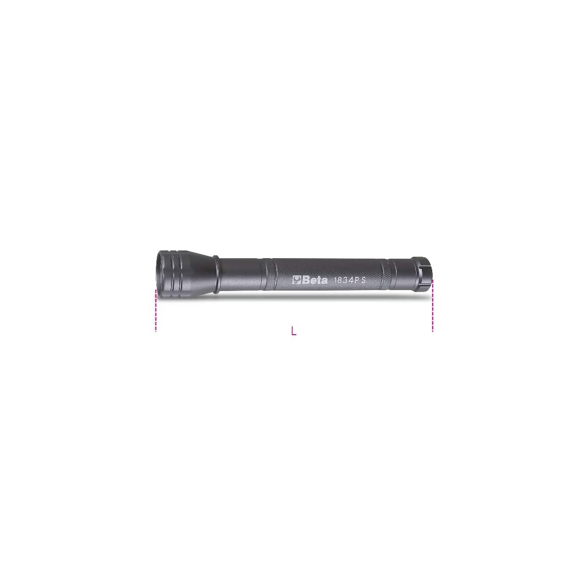 LANTERNA DE LED EM ALUMINIO ANODIZADO 1834PS - BETA |BETA018340310